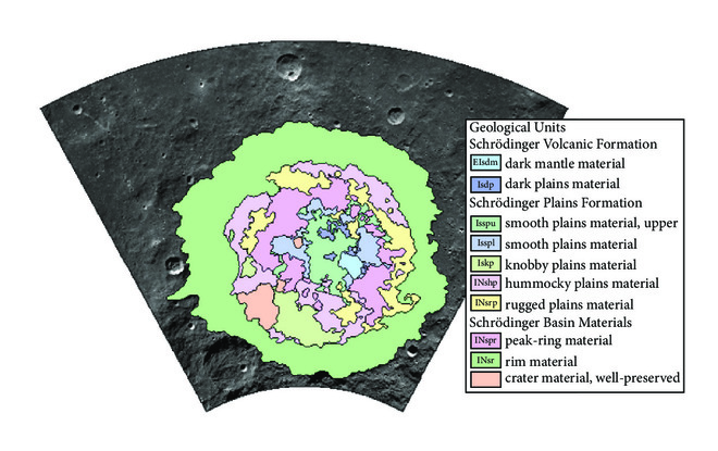 (b) Geological map