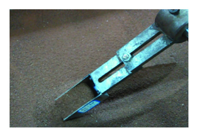 (c) Leaving the soil