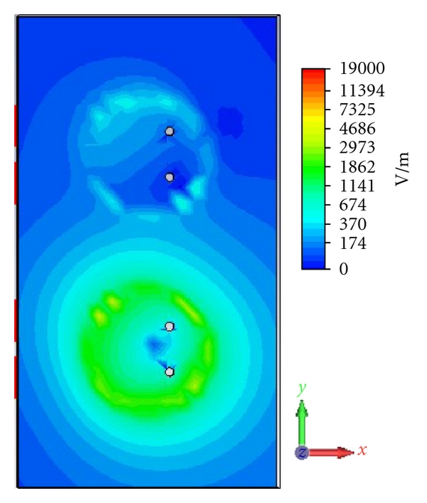 (a)   Without EBG structures