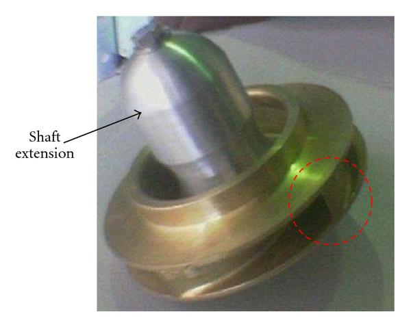 (a) Impeller-I: without V-cut
