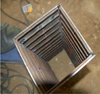 (b) Square steel tubes