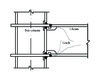 (b) I-beam to box-column